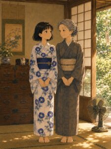 おばあちゃんと一緒