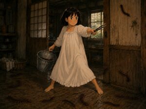 ムカデ退治