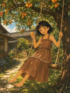 大木のブランコ