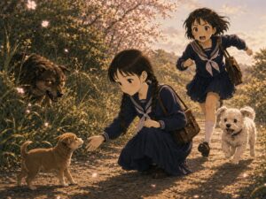 恐ろしい野犬